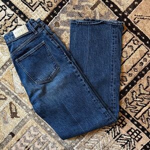 Pistola CASSIE SUPER HIGH RISE STRAIGHT JEAN - PALLADIUM